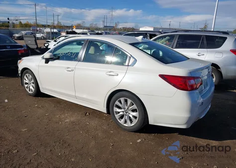 2017 Subaru Legacy 2.5I Premium из США, поврежденный, VIN 4S3BNAC61H3034362